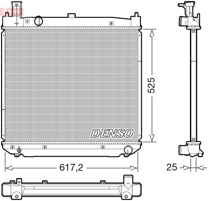Kühler Wasserkühler Motorkühler
