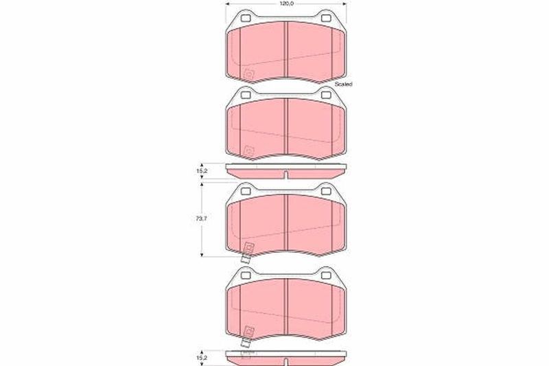 Bremsbeläge