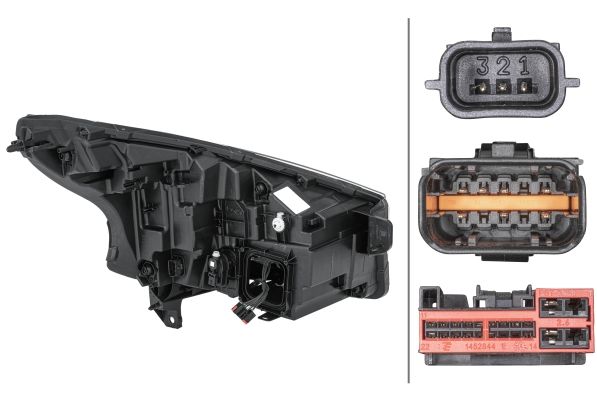 Set: 2 × Hauptscheinwerfer