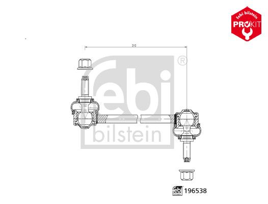 Koppelstangen Set 2 Stück