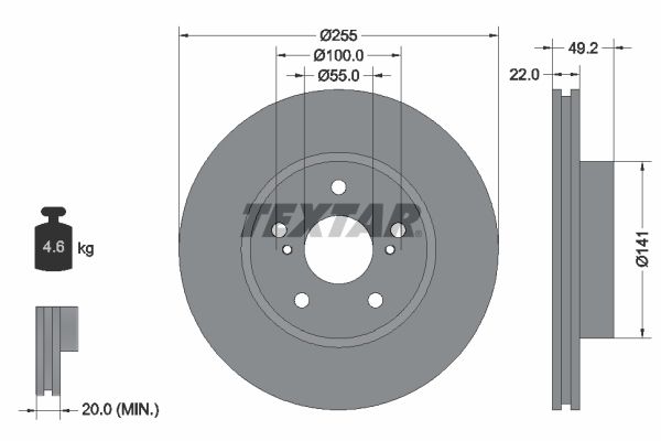 Bremsscheibe Scheibenbremse