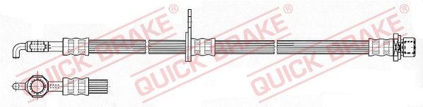 Bremsschläuche Set 2 Stück