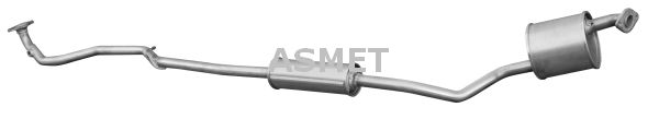 Mittelschalldämpfer Auspuff