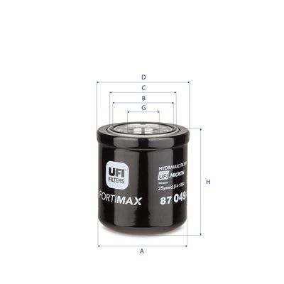 Arbeitshydraulik Filter Hydraulische Anlage