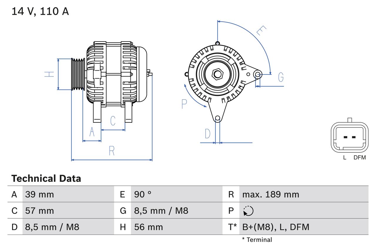 Lichtmaschine Generator