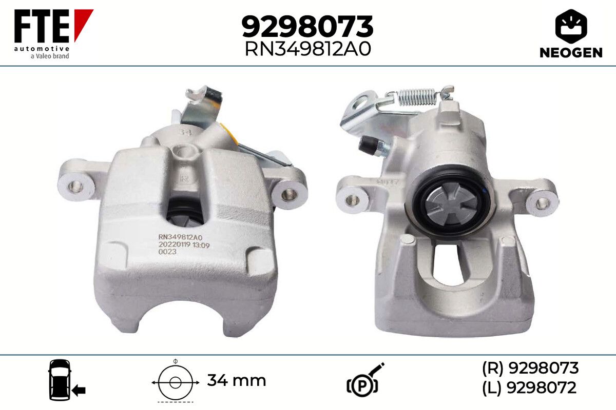 Bremssattel Bremszange