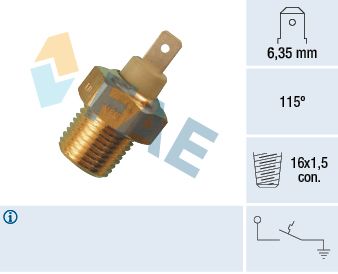 Temperaturschalter Kühlmittelwarnlampe