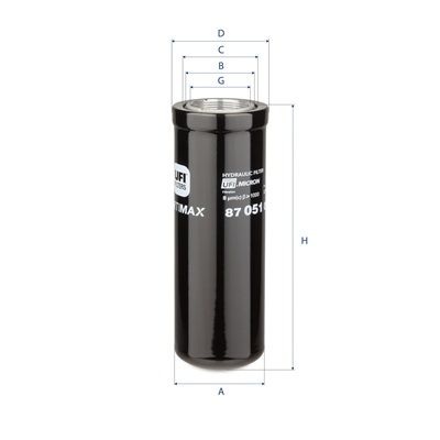 Arbeitshydraulik Filter Hydraulische Anlage