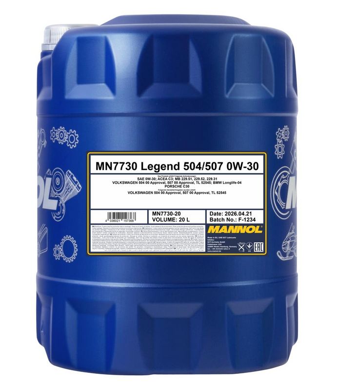 Motoröl 0W30