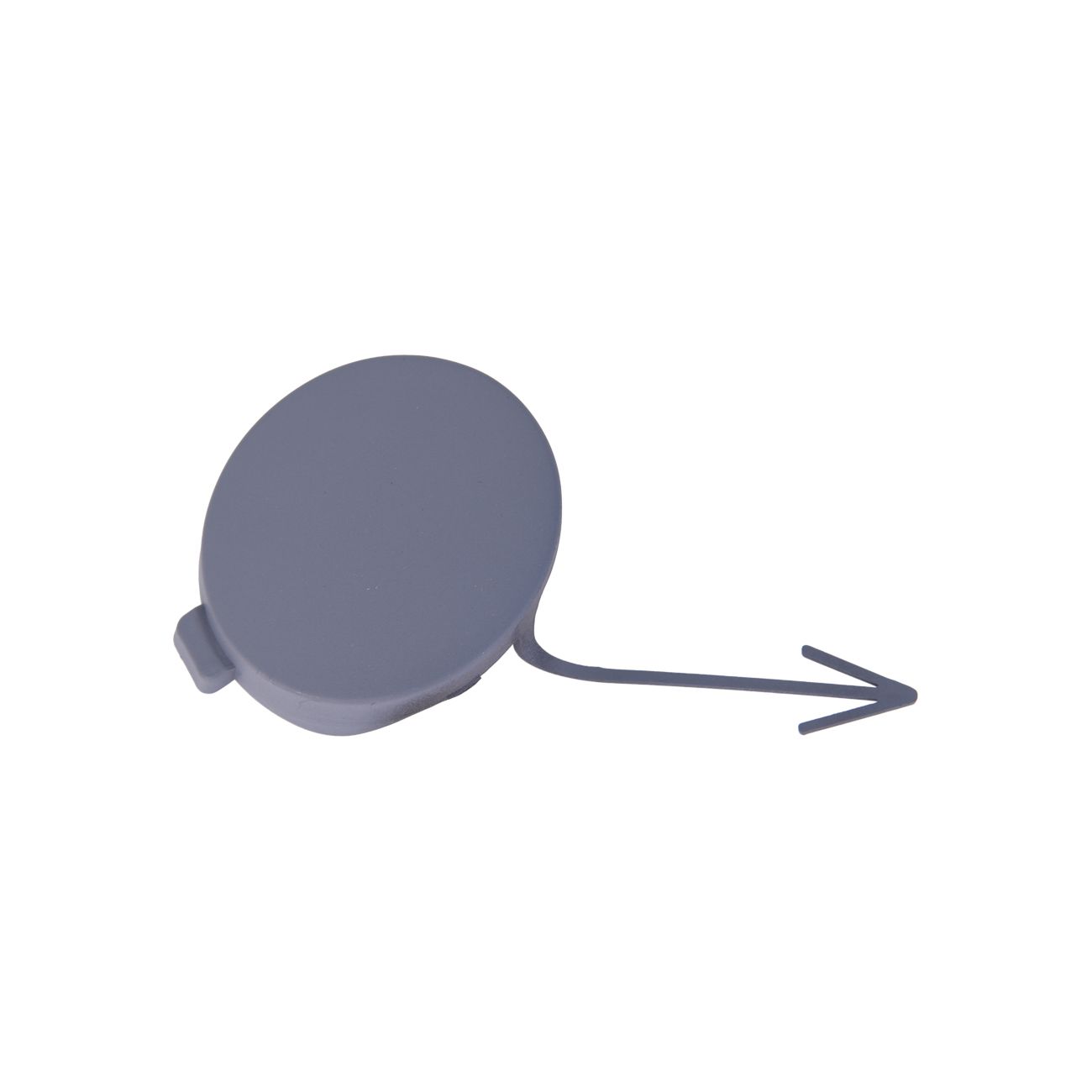 Abschlepphakenblende