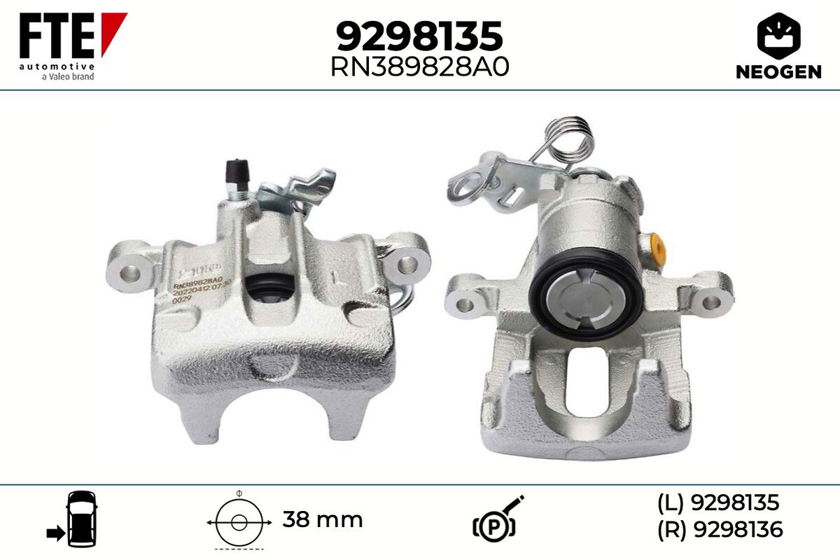 Bremssattel Bremszange