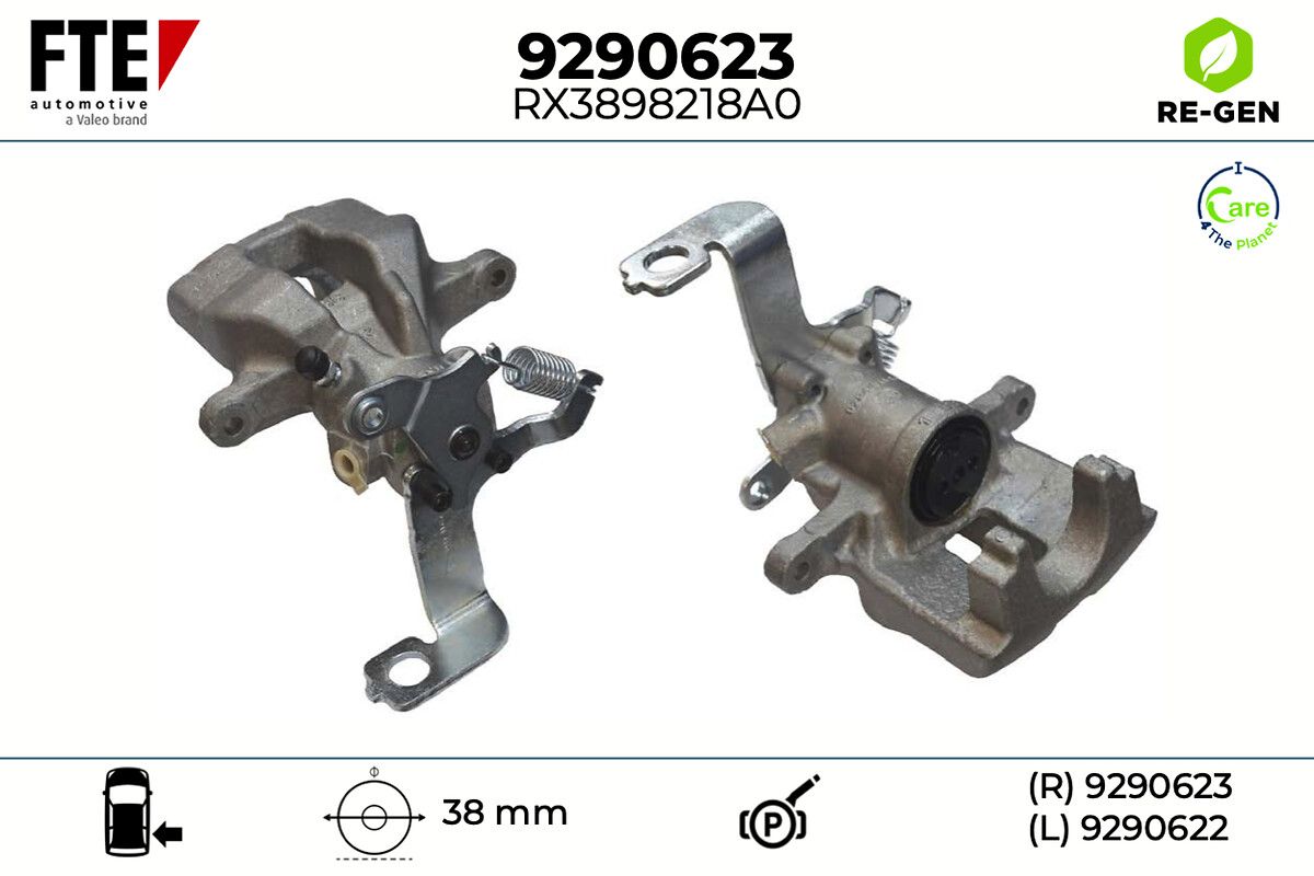 Bremssattel Bremszange