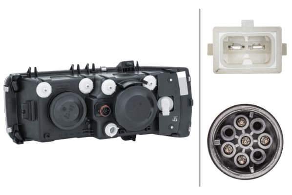 Set: 2 × Hauptscheinwerfer
