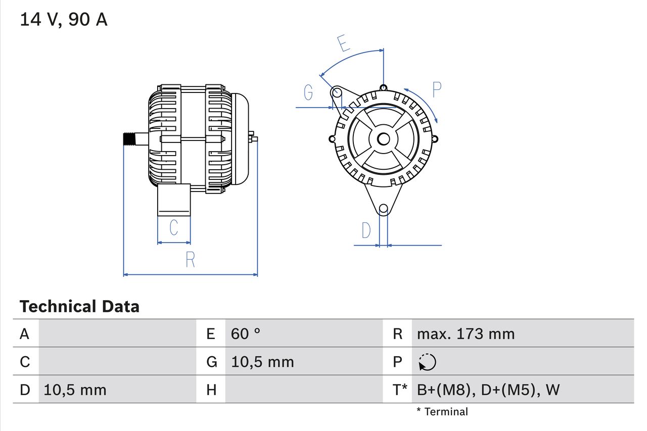 Lichtmaschine Generator