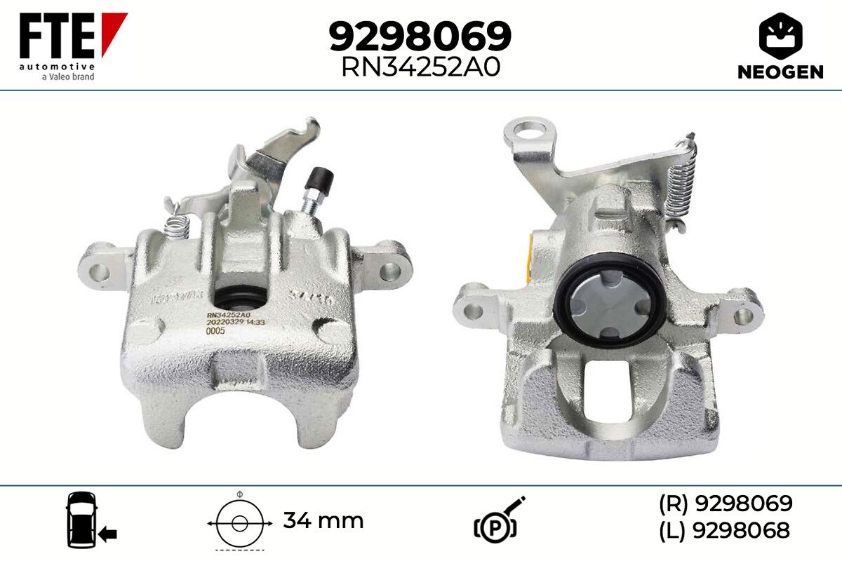 Bremssattel Bremszange