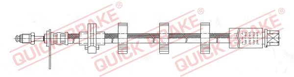 Bremsschläuche Set 2 Stück