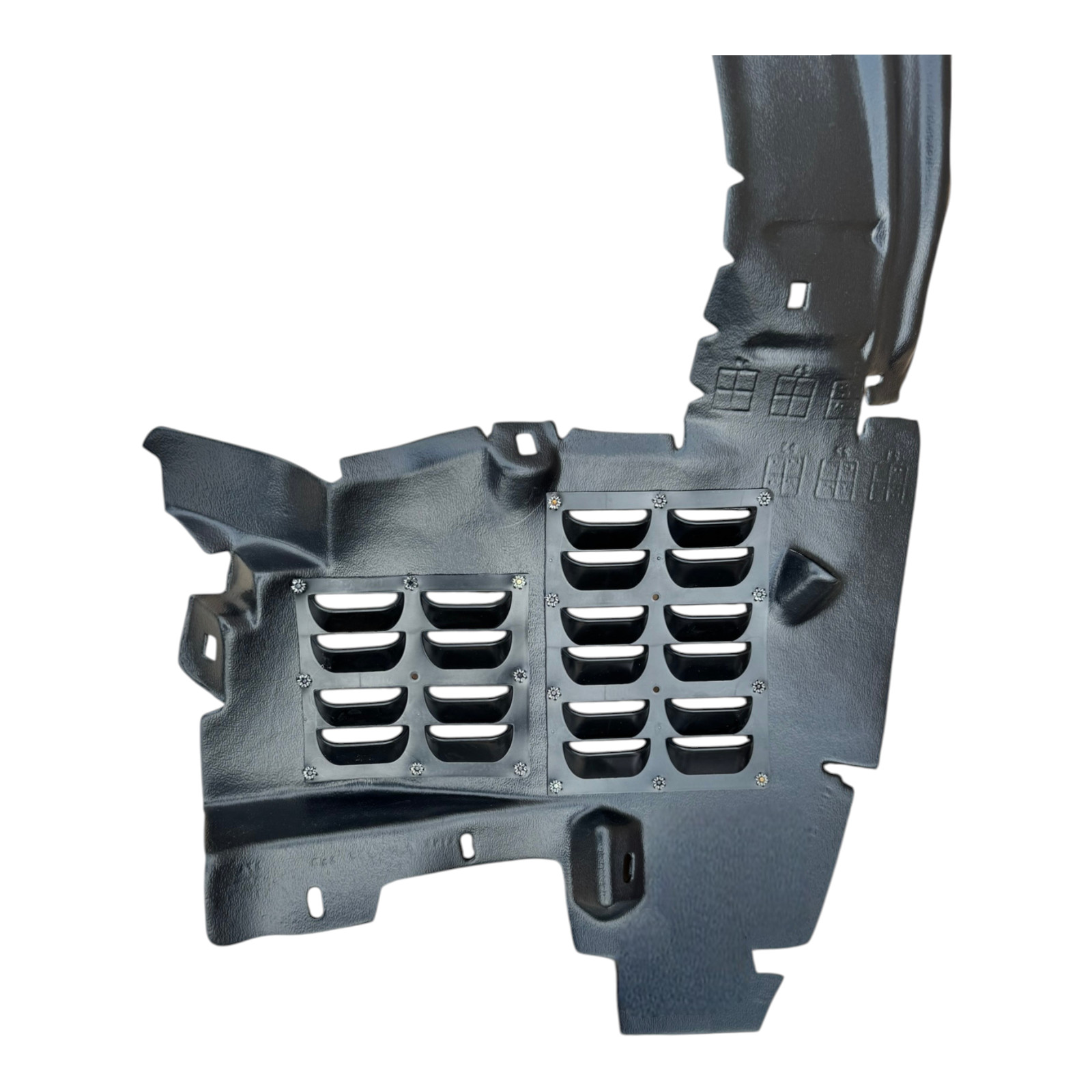 Radhausschale Vorne Links Set mit Clips