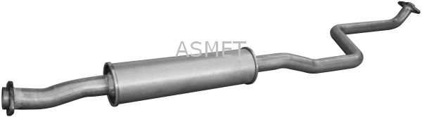 Mittelschalldämpfer Auspuff