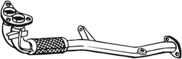 Abgasrohr Hosenrohr Flexrohr