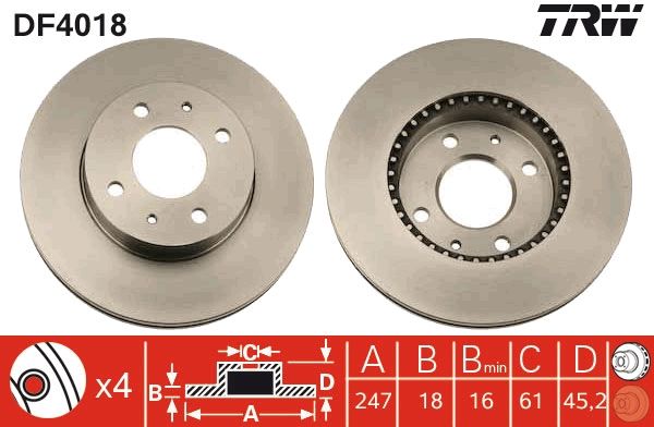 Bremsscheibe Scheibenbremse
