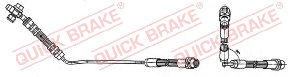 Bremsschlauch Bremsleitung