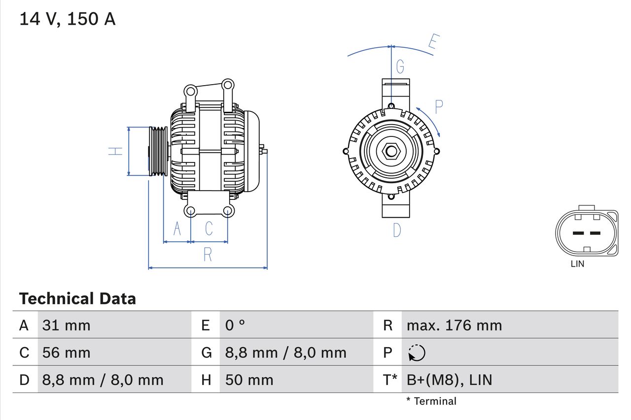Lichtmaschine Generator