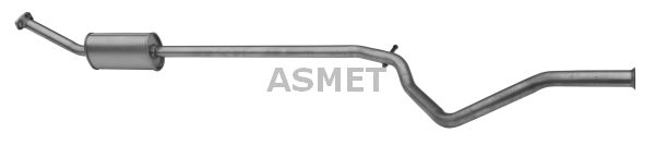 Mittelschalldämpfer Auspuff