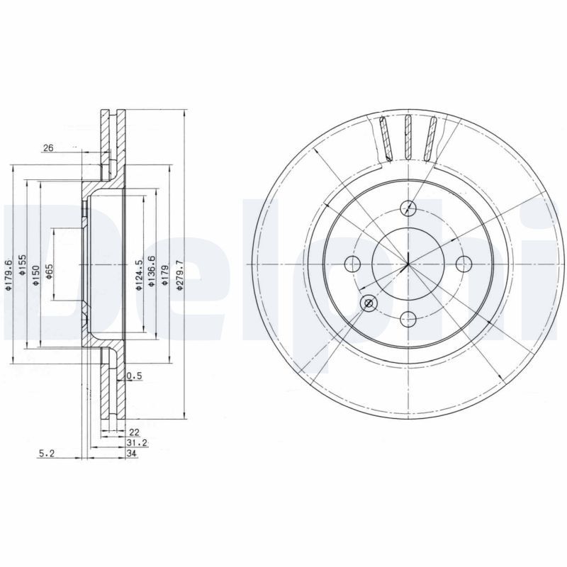 Bremsscheibe Scheibenbremse