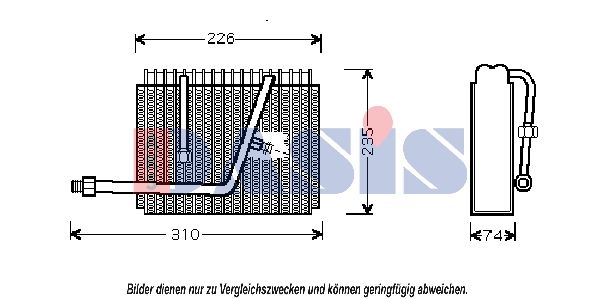 Klimaanlage Verdampfer