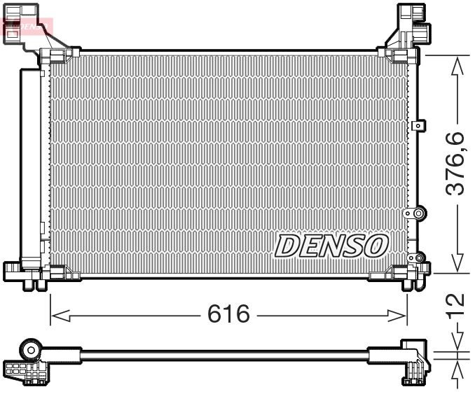 Klimakondensator Klimaanlage