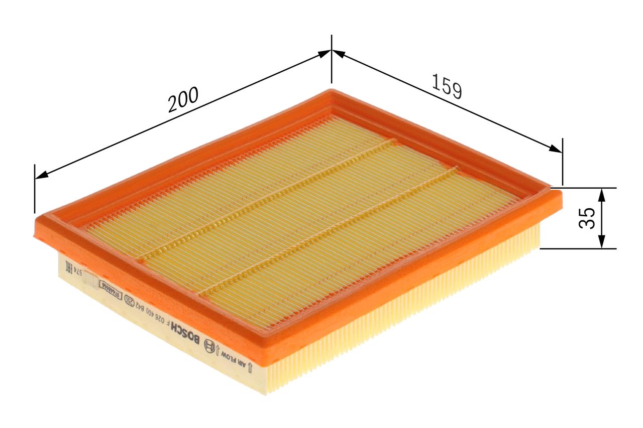 Luftfilter Motorluftfilter Filter