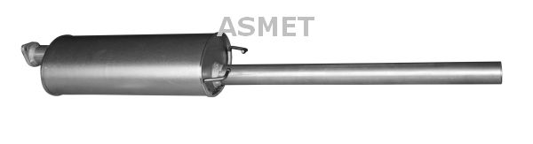Mittelschalldämpfer Auspuff