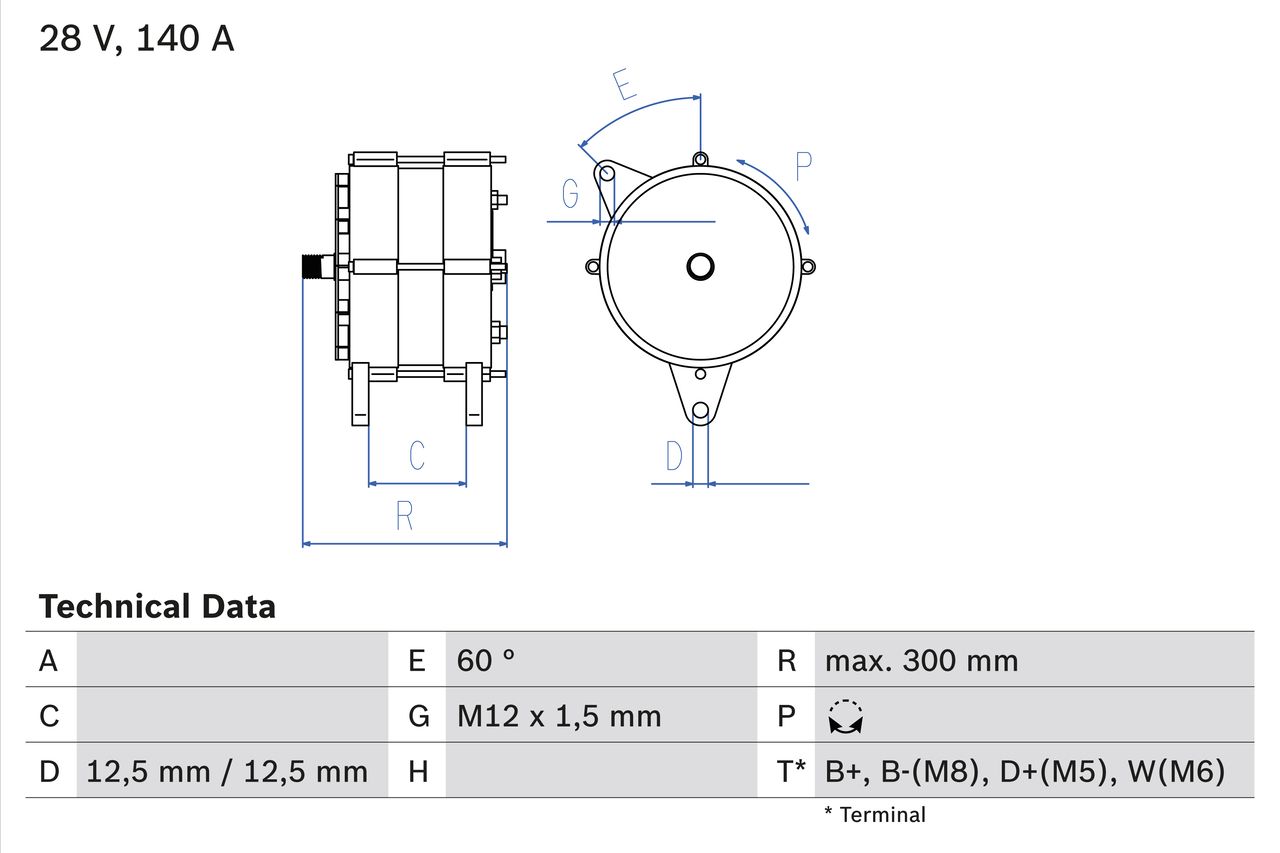 Lichtmaschine Generator