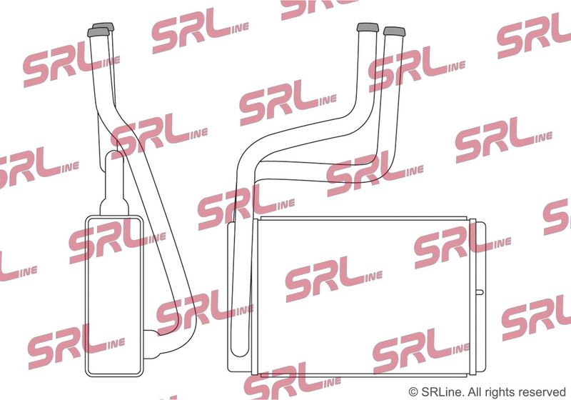 Set: 2 × Spurstange