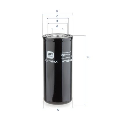 Arbeitshydraulik Filter Hydraulische Anlage