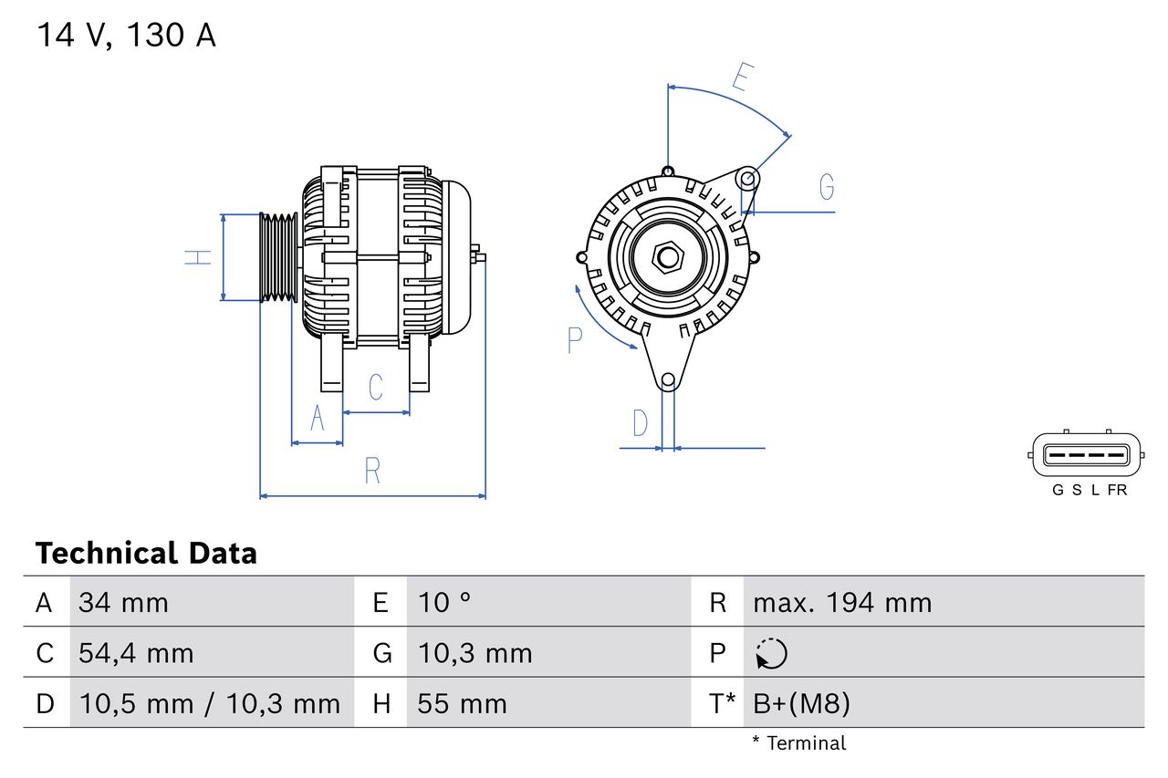 Lichtmaschine Generator