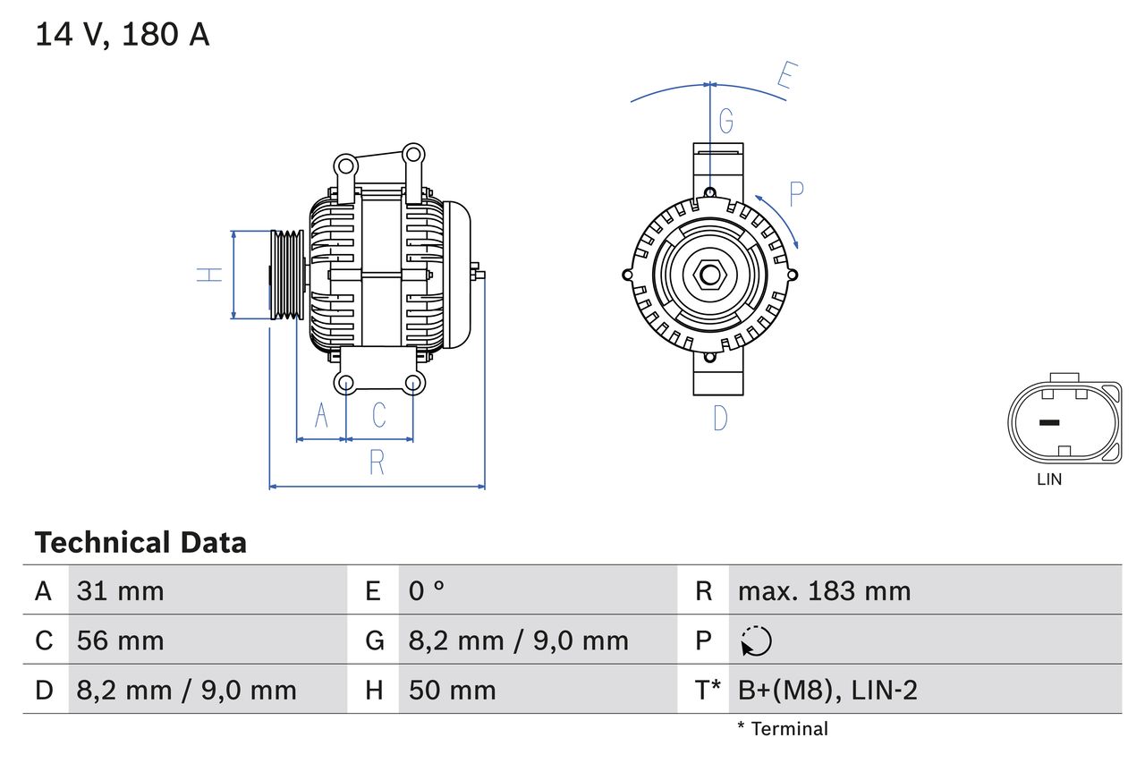 Lichtmaschine Generator