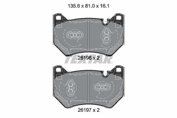 Bremsbelag Satz Bremsscheibe Scheibenbremse