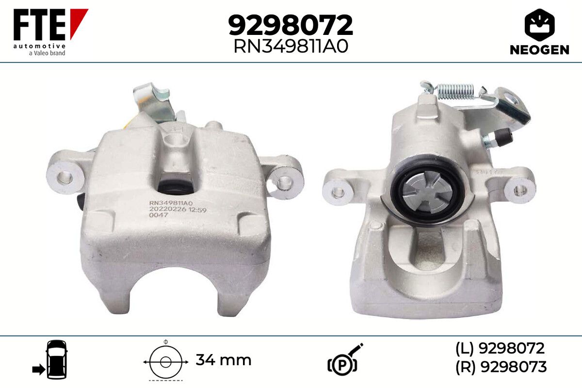 Bremssattel Bremszange