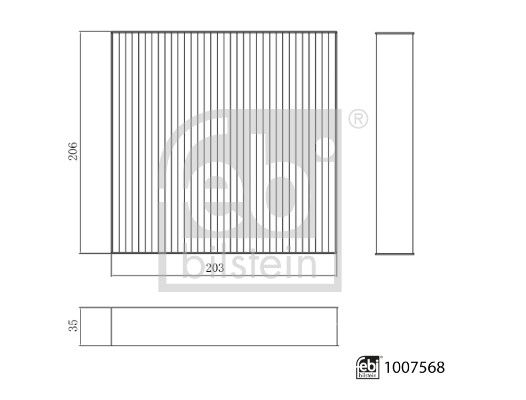 Innenraumfilter Pollenfilter Filter