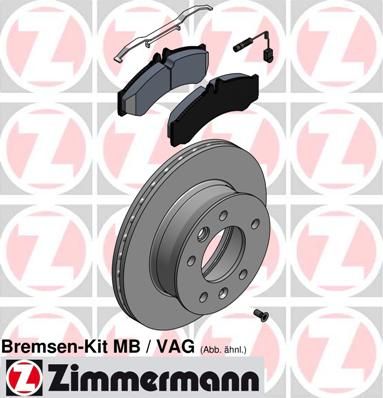 Bremsen Satz Bremsscheibe Scheibenbremse