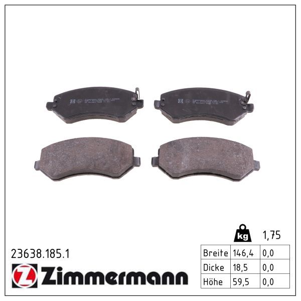 Bremsbelag Satz Bremsscheibe Scheibenbremse
