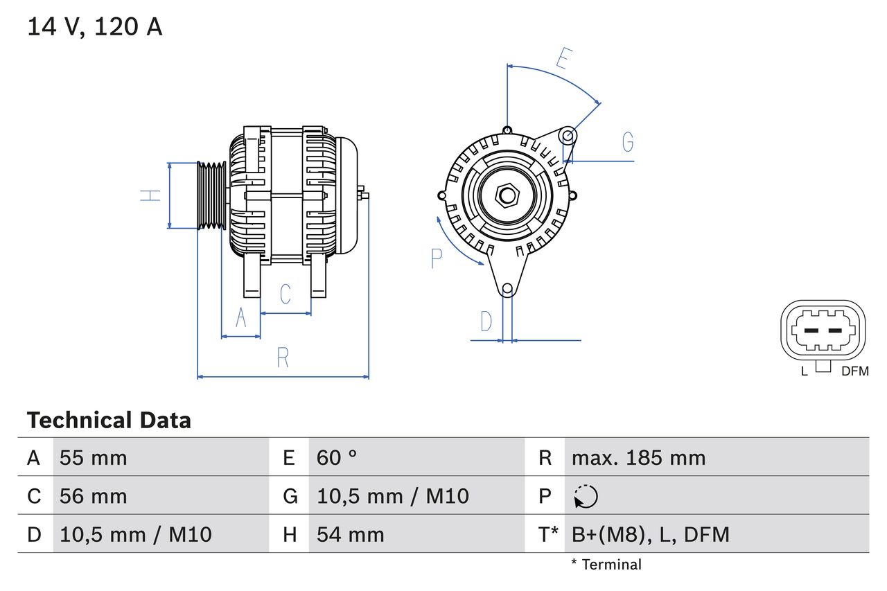 Lichtmaschine Generator