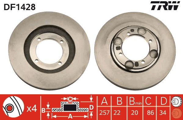 Bremsscheibe Scheibenbremse