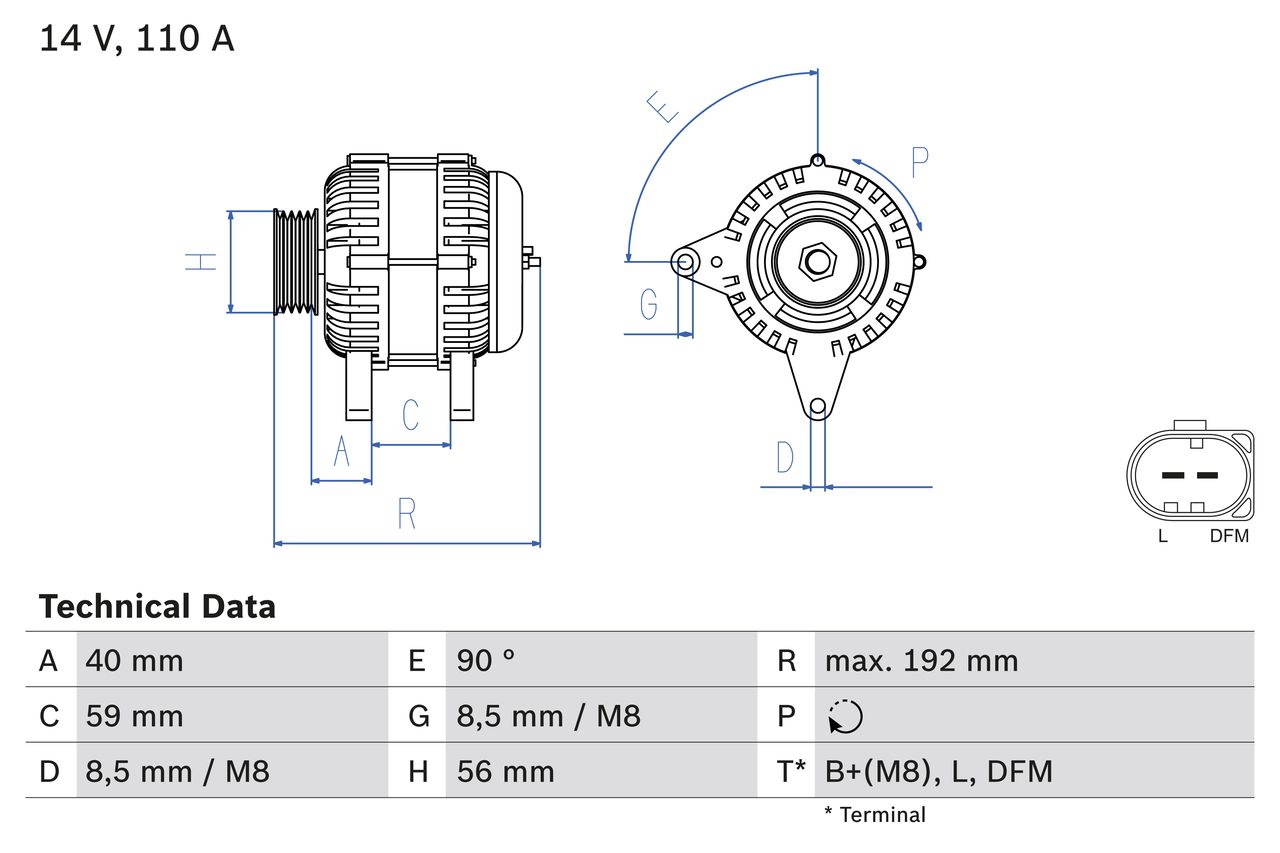 Lichtmaschine Generator