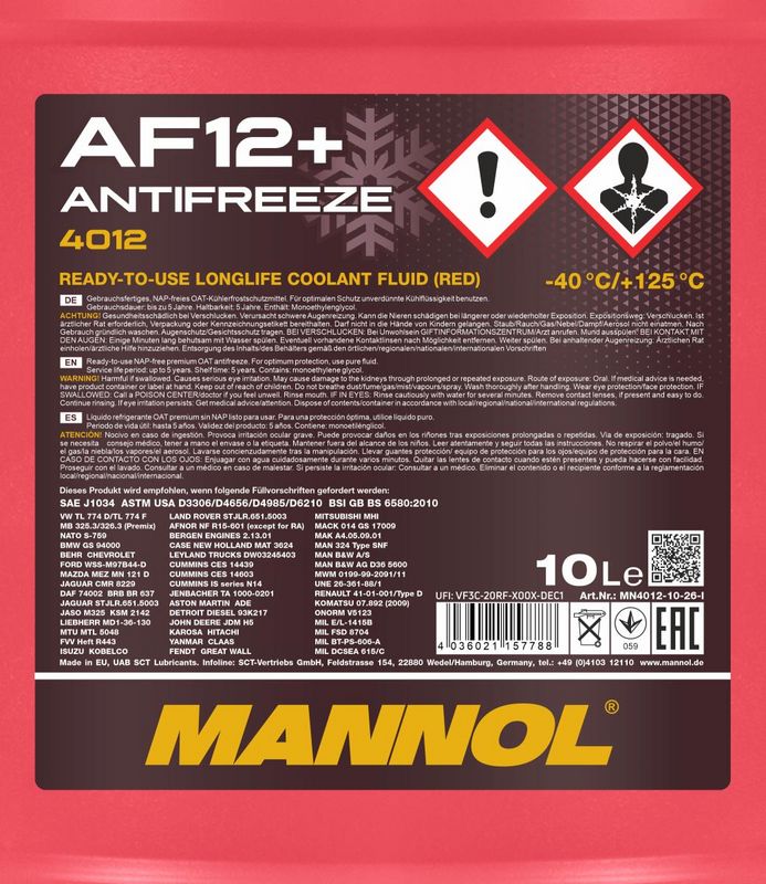 Kuehlerfrostschutz G12+