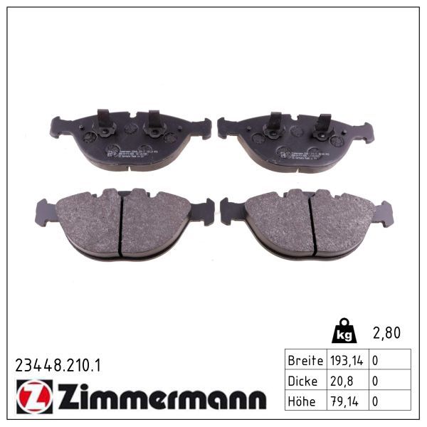 Bremsbelag Satz Bremsscheibe Scheibenbremse