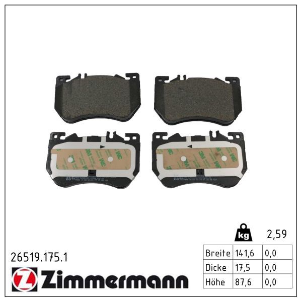 Bremsbelag Satz Bremsscheibe Scheibenbremse