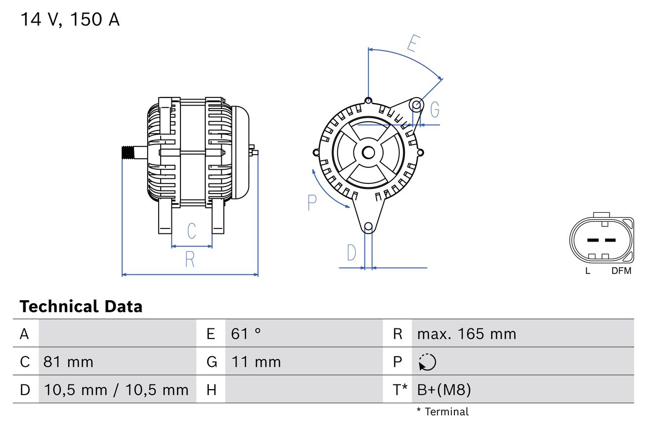 Lichtmaschine Generator