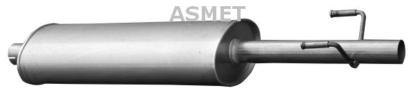 Mittelschalldämpfer Auspuff